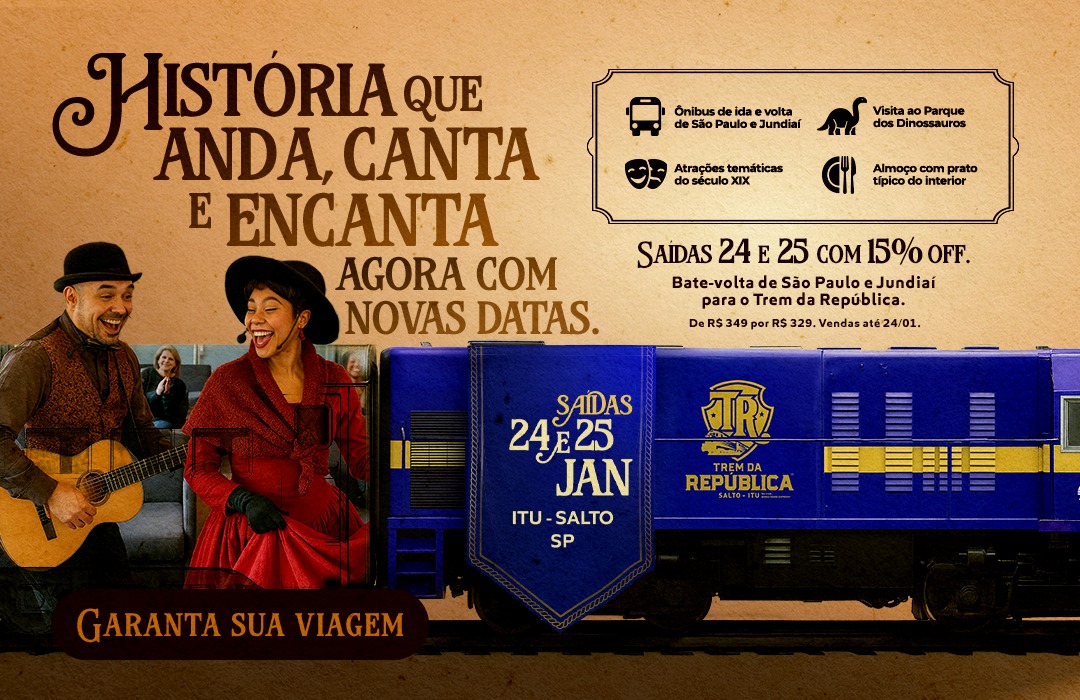 Pacote Completo com Saída de São Paulo