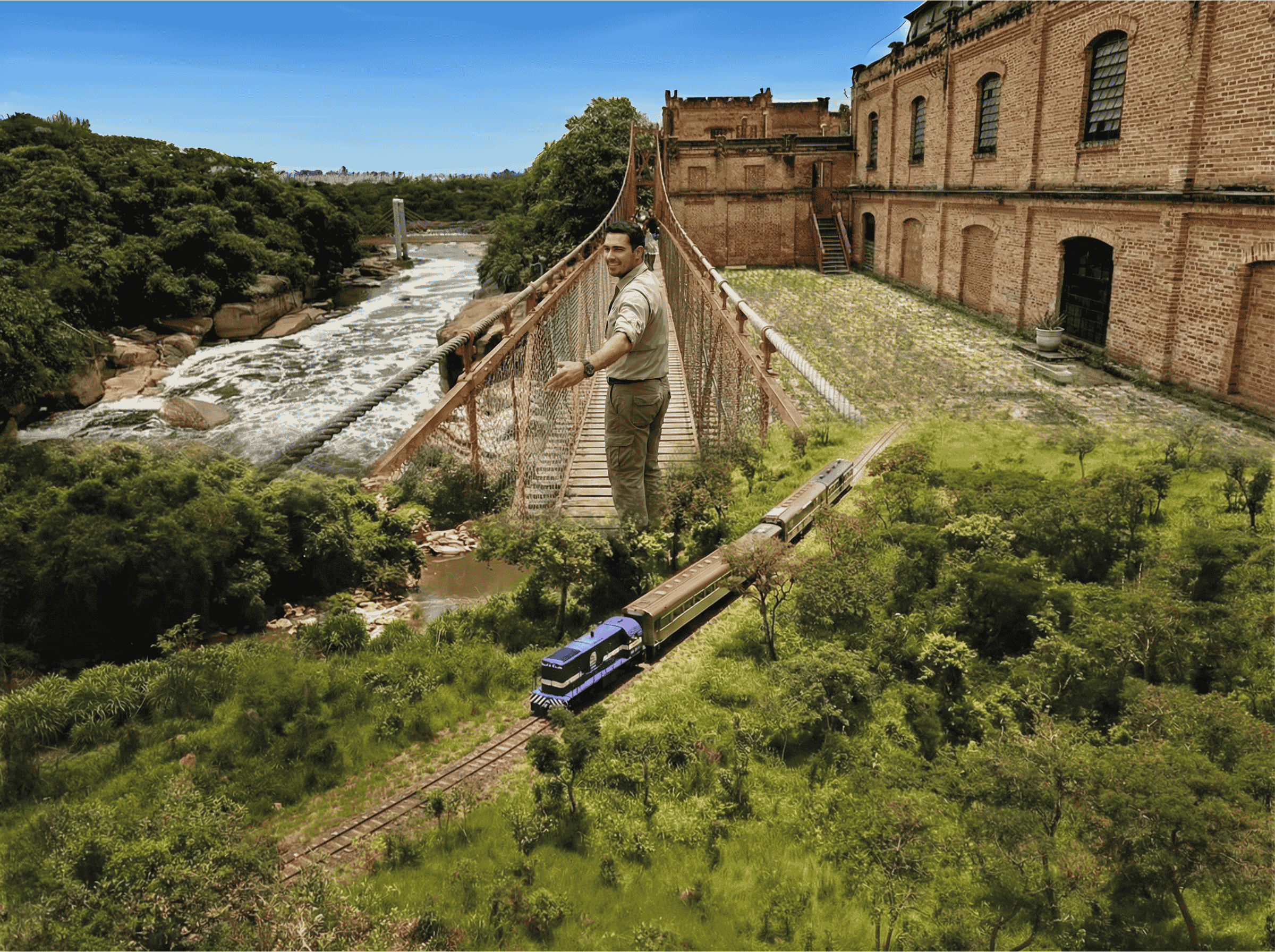 Walking Tour + Trem da República